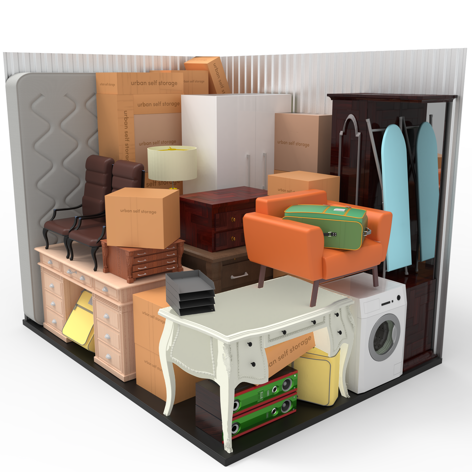 75 sq ft storage unit